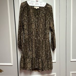 Michael Kors Snake Print Dress